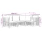 vidaXL 4-tlg. Garten-Lounge-Set mit Kissen Anthrazit Poly Rattan vidaXL 4-tlg. Garten-Lounge-Set mit Kissen Anthrazit Poly Rattan