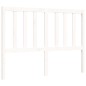 vidaXL Massivholzbett mit Kopfteil Weiß 140x190 cm vidaXL Massivholzbett mit Kopfteil Weiß 140x190 cm