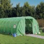 vidaXL Gewächshaus mit Stahlrahmen Grün 18 m² 6x3x2 m vidaXL Gewächshaus mit Stahlrahmen Grün 18 m² 6x3x2 m
