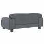 vidaXL Hundebett Dunkelgrau 70x45x30 cm Samt vidaXL Hundebett Dunkelgrau 70x45x30 cm Samt