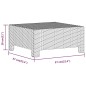vidaXL 6-tlg. Garten-Lounge-Set mit Kissen Grau Poly Rattan vidaXL 6-tlg. Garten-Lounge-Set mit Kissen Grau Poly Rattan