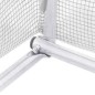 vidaXL Gewächshaus mit Stahlrahmen Weiß 24 m² 12x2x2 m vidaXL Gewächshaus mit Stahlrahmen Weiß 24 m² 12x2x2 m