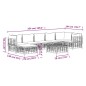 vidaXL 8-tlg. Garten-Lounge-Set mit Kissen Anthrazit Poly Rattan vidaXL 8-tlg. Garten-Lounge-Set mit Kissen Anthrazit Poly Rattan