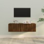vidaXL 2-tlg. TV-Schrank-Set Braun Eichen-Optik Holzwerkstoff vidaXL 2-tlg. TV-Schrank-Set Braun Eichen-Optik Holzwerkstoff
