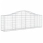 vidaXL Gabionen mit Hochbogen 6 Stk. 200x30x60/80 cm Verzinktes Eisen vidaXL Gabionen mit Hochbogen 6 Stk. 200x30x60/80 cm Verzinktes Eisen