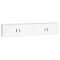 vidaXL TV-Wandschränke 2 Stk. Weiß 100x34,5x40 cm vidaXL TV-Wandschränke 2 Stk. Weiß 100x34,5x40 cm