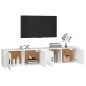 vidaXL TV-Wandschränke 2 Stk. Weiß 100x34,5x40 cm vidaXL TV-Wandschränke 2 Stk. Weiß 100x34,5x40 cm