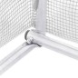 vidaXL Gewächshaus mit Stahlrahmen Weiß 110 m² 22x5x2,3 m vidaXL Gewächshaus mit Stahlrahmen Weiß 110 m² 22x5x2,3 m