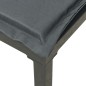 vidaXL 5-tlg. Garten-Lounge-Set Schwarz und Grau Poly Rattan vidaXL 5-tlg. Garten-Lounge-Set Schwarz und Grau Poly Rattan