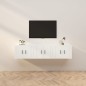 vidaXL TV-Wandschränke 3 Stk. Weiß 57x34,5x40 cm vidaXL TV-Wandschränke 3 Stk. Weiß 57x34,5x40 cm