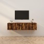 vidaXL TV-Wandschränke 3 Stk. Räuchereiche 57x34,5x40 cm vidaXL TV-Wandschränke 3 Stk. Räuchereiche 57x34,5x40 cm