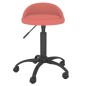 Esszimmerstühle 2 Stk. Drehbar Rosa Samt Esszimmerstühle 2 Stk. Drehbar Rosa Samt