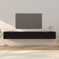 vidaXL TV-Wandschränke 3 Stk. Schwarz 100x34,5x40 cm vidaXL TV-Wandschränke 3 Stk. Schwarz 100x34,5x40 cm