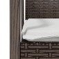 vidaXL 7-tlg. Garten-Essgruppe mit Kissen Poly Rattan und Stahl vidaXL 7-tlg. Garten-Essgruppe mit Kissen Poly Rattan und Stahl