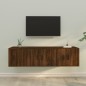 vidaXL 3-tlg. TV-Schrank-Set Braun Eichen-Optik Holzwerkstoff vidaXL 3-tlg. TV-Schrank-Set Braun Eichen-Optik Holzwerkstoff