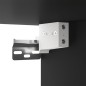 vidaXL 2-tlg. TV-Schrank-Set Schwarz Holzwerkstoff vidaXL 2-tlg. TV-Schrank-Set Schwarz Holzwerkstoff
