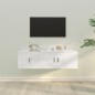 vidaXL 2-tlg. TV-Schrank-Set Weiß Holzwerkstoff vidaXL 2-tlg. TV-Schrank-Set Weiß Holzwerkstoff