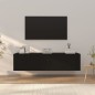 vidaXL 3-tlg. TV-Schrank-Set Schwarz Holzwerkstoff vidaXL 3-tlg. TV-Schrank-Set Schwarz Holzwerkstoff