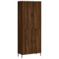 vidaXL Highboard Braun Eichen-Optik 69,5x34x180 cm Holzwerkstoff vidaXL Highboard Braun Eichen-Optik 69,5x34x180 cm Holzwerkstoff