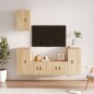vidaXL 5-tlg. TV-Schrank-Set Sonoma-Eiche Holzwerkstoff vidaXL 5-tlg. TV-Schrank-Set Sonoma-Eiche Holzwerkstoff