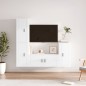 vidaXL 4-tlg. TV-Schrank-Set Hochglanz-Weiß Holzwerkstoff vidaXL 4-tlg. TV-Schrank-Set Hochglanz-Weiß Holzwerkstoff