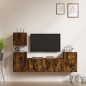 vidaXL 5-tlg. TV-Schrank-Set Räuchereiche Holzwerkstoff vidaXL 5-tlg. TV-Schrank-Set Räuchereiche Holzwerkstoff
