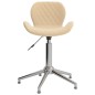 Esszimmerstühle 2 Stk. Drehbar Creme Samt Esszimmerstühle 2 Stk. Drehbar Creme Samt