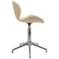 Esszimmerstühle 2 Stk. Drehbar Creme Samt Esszimmerstühle 2 Stk. Drehbar Creme Samt