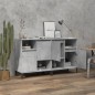 vidaXL Sideboards 2 Stk. Betongrau 60x35x70 cm Holzwerkstoff vidaXL Sideboards 2 Stk. Betongrau 60x35x70 cm Holzwerkstoff