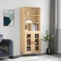 vidaXL Highboard Sonoma-Eiche 69,5x34x180 cm Holzwerkstoff vidaXL Highboard Sonoma-Eiche 69,5x34x180 cm Holzwerkstoff