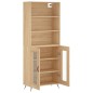 vidaXL Highboard Sonoma-Eiche 69,5x34x180 cm Holzwerkstoff vidaXL Highboard Sonoma-Eiche 69,5x34x180 cm Holzwerkstoff