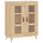 vidaXL Highboard Sonoma-Eiche 69,5x34x180 cm Holzwerkstoff vidaXL Highboard Sonoma-Eiche 69,5x34x180 cm Holzwerkstoff