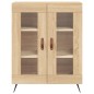 vidaXL Highboard Sonoma-Eiche 69,5x34x180 cm Holzwerkstoff vidaXL Highboard Sonoma-Eiche 69,5x34x180 cm Holzwerkstoff