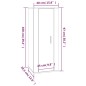 vidaXL 5-tlg. TV-Schrank-Set Braun Eichen-Optik Holzwerkstoff vidaXL 5-tlg. TV-Schrank-Set Braun Eichen-Optik Holzwerkstoff