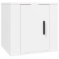 vidaXL 3-tlg. TV-Schrank-Set Weiß Holzwerkstoff vidaXL 3-tlg. TV-Schrank-Set Weiß Holzwerkstoff