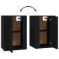 vidaXL 5-tlg. TV-Schrank-Set Schwarz Holzwerkstoff vidaXL 5-tlg. TV-Schrank-Set Schwarz Holzwerkstoff
