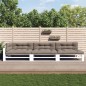 vidaXL Palettenkissen 7-tlg. Taupe Stoff vidaXL Palettenkissen 7-tlg. Taupe Stoff