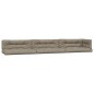 vidaXL Palettenkissen 7-tlg. Taupe Stoff vidaXL Palettenkissen 7-tlg. Taupe Stoff