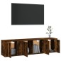 vidaXL 3-tlg. TV-Schrank-Set Räuchereiche Holzwerkstoff vidaXL 3-tlg. TV-Schrank-Set Räuchereiche Holzwerkstoff