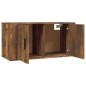 vidaXL 3-tlg. TV-Schrank-Set Räuchereiche Holzwerkstoff vidaXL 3-tlg. TV-Schrank-Set Räuchereiche Holzwerkstoff