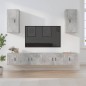 vidaXL 6-tlg. TV-Schrank-Set Betongrau Holzwerkstoff vidaXL 6-tlg. TV-Schrank-Set Betongrau Holzwerkstoff
