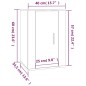 vidaXL 5-tlg. TV-Schrank-Set Weiß Holzwerkstoff vidaXL 5-tlg. TV-Schrank-Set Weiß Holzwerkstoff