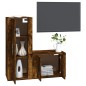 vidaXL 2-tlg. TV-Schrank-Set Räuchereiche Holzwerkstoff vidaXL 2-tlg. TV-Schrank-Set Räuchereiche Holzwerkstoff