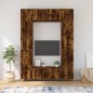 vidaXL 8-tlg. TV-Schrank-Set Räuchereiche Holzwerkstoff vidaXL 8-tlg. TV-Schrank-Set Räuchereiche Holzwerkstoff