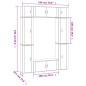 vidaXL 8-tlg. TV-Schrank-Set Räuchereiche Holzwerkstoff vidaXL 8-tlg. TV-Schrank-Set Räuchereiche Holzwerkstoff