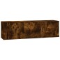 vidaXL 2-tlg. TV-Schrank-Set Räuchereiche Holzwerkstoff vidaXL 2-tlg. TV-Schrank-Set Räuchereiche Holzwerkstoff