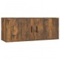 vidaXL 2-tlg. TV-Schrank-Set Räuchereiche Holzwerkstoff vidaXL 2-tlg. TV-Schrank-Set Räuchereiche Holzwerkstoff