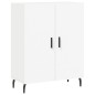 Highboard Weiß 69,5x34x180 cm Holzwerkstoff Highboard Weiß 69,5x34x180 cm Holzwerkstoff