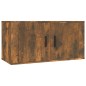 vidaXL 6-tlg. TV-Schrank-Set Räuchereiche Holzwerkstoff vidaXL 6-tlg. TV-Schrank-Set Räuchereiche Holzwerkstoff