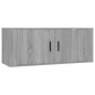 vidaXL 7-tlg. TV-Schrank-Set Grau Sonoma Holzwerkstoff vidaXL 7-tlg. TV-Schrank-Set Grau Sonoma Holzwerkstoff
